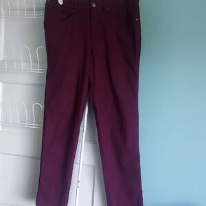 Lululemon Athletica Men’s ABC Pant Slim 32"L Size 32 Waist Maroon NWOT